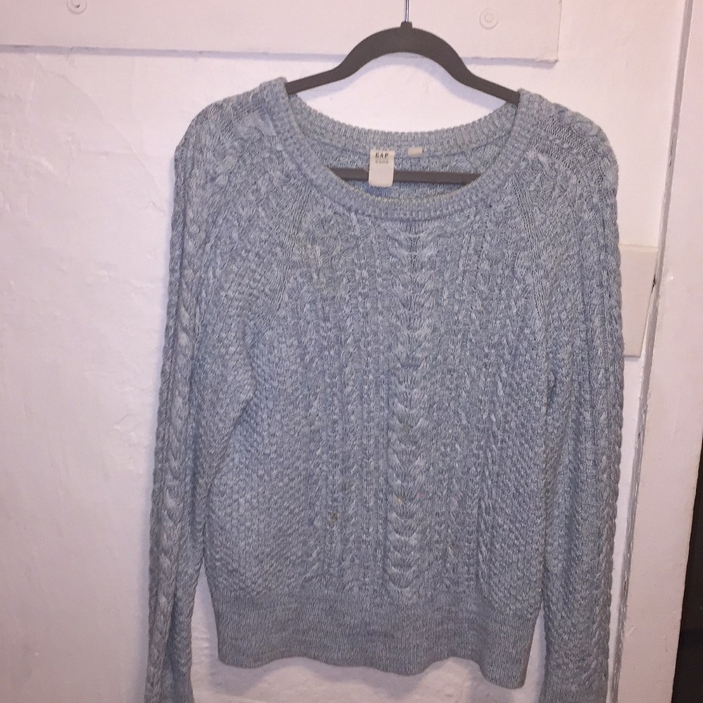 blue sweater from gap